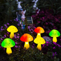 Solar Mushroom Lights Outdoor Waterproof LED Landscape Pathway Lights T2555