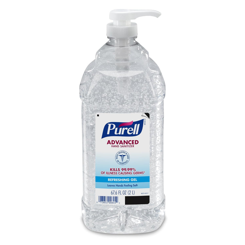 2-Liter Pump Bottle Hand Sanitizer Gel R1780