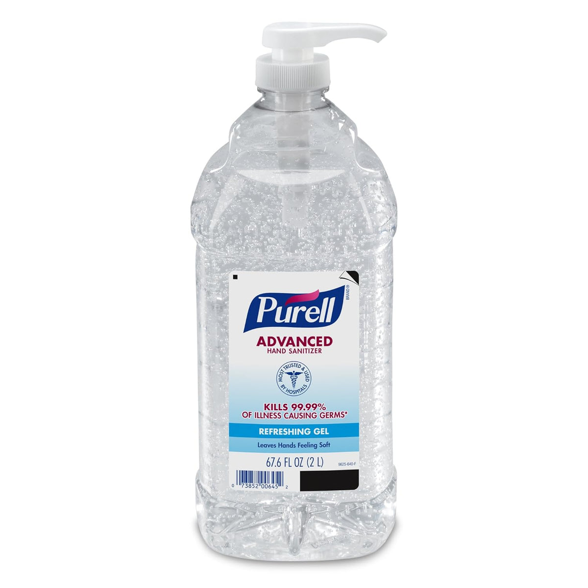 2-Liter Pump Bottle Hand Sanitizer Gel R1780