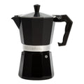 Black 6 Cup Stovetop Espresso Coffee Maker W7063