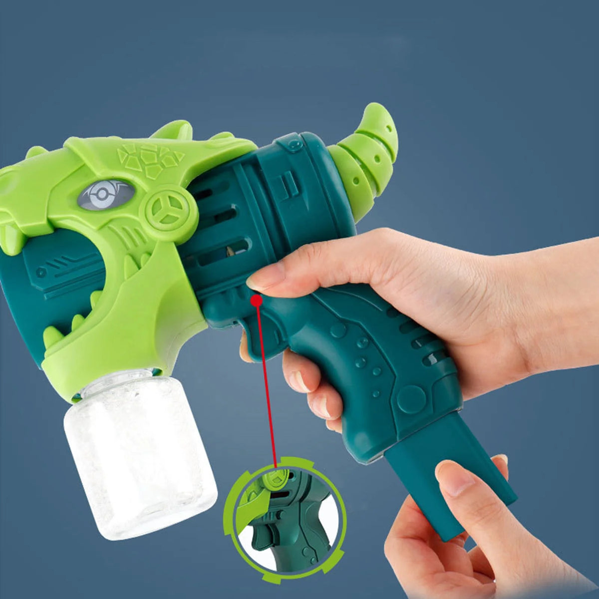 Silver Bubble Machine for Children O39955