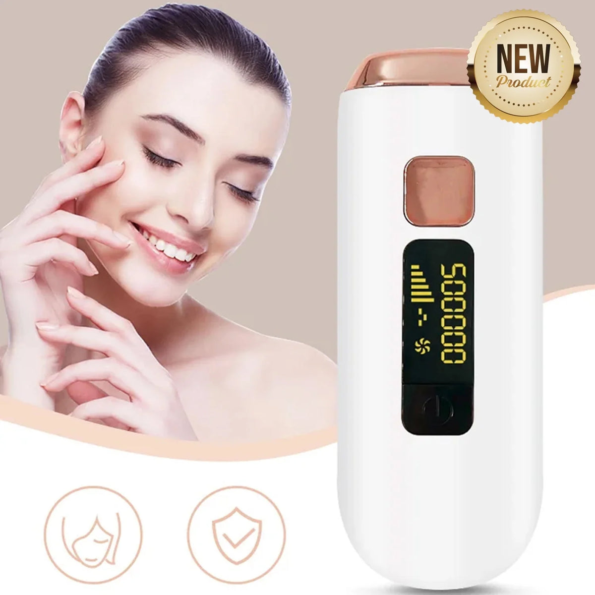 IPL Hair Removal with Cooling System U4194