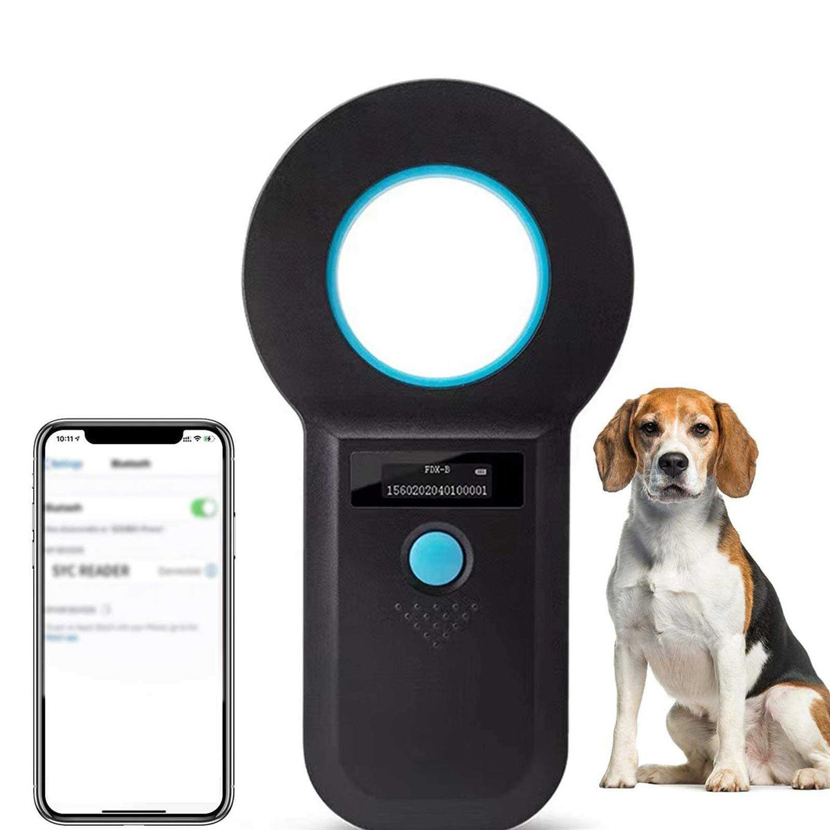 Pet Microchip Scanner Animal Microchip Tag Reader O8168