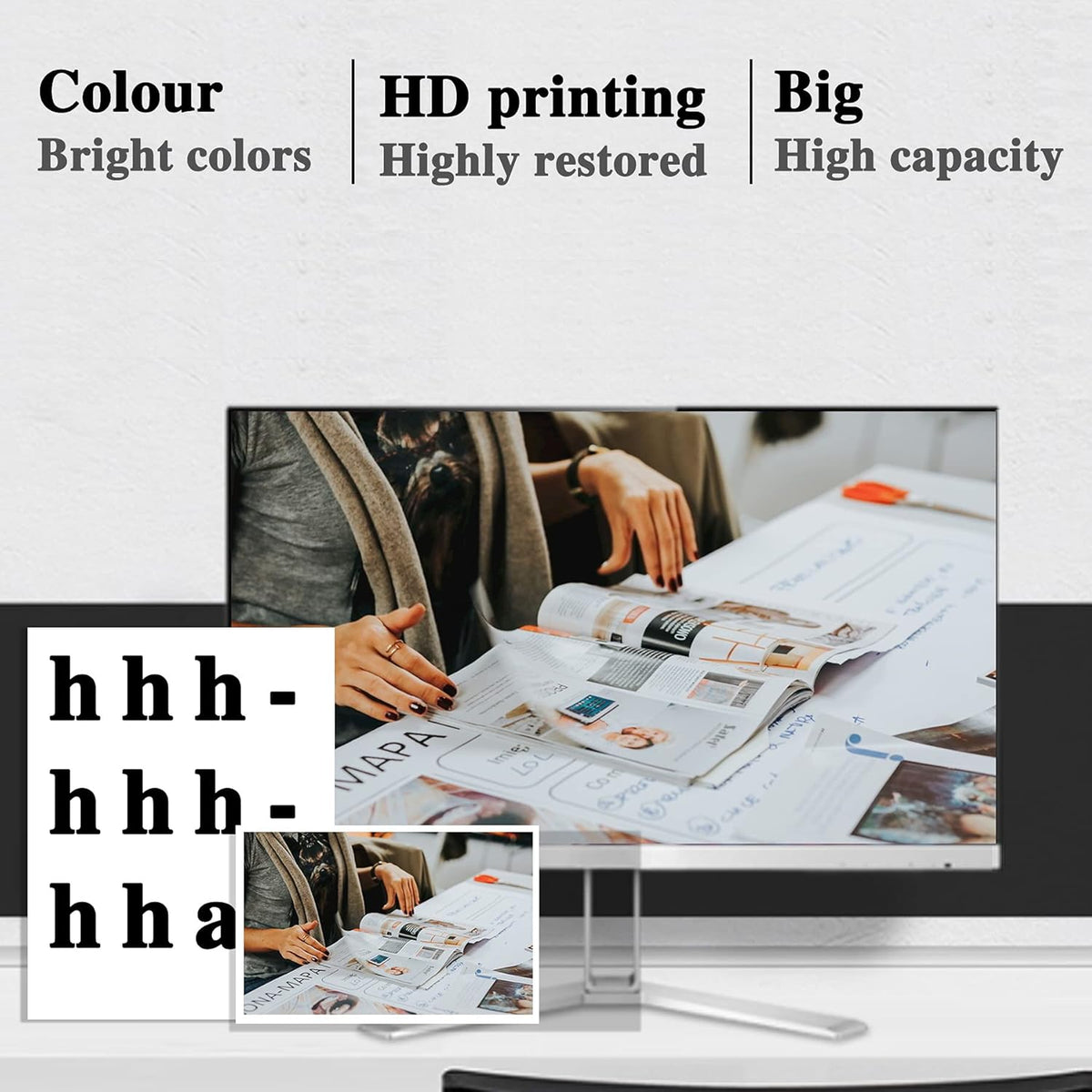 2 Pack Black Ink Cartridge for HP Printer P945