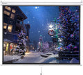 72" Diagonal 4:3 Manual Pull Down Projection Screen Matte White M66410