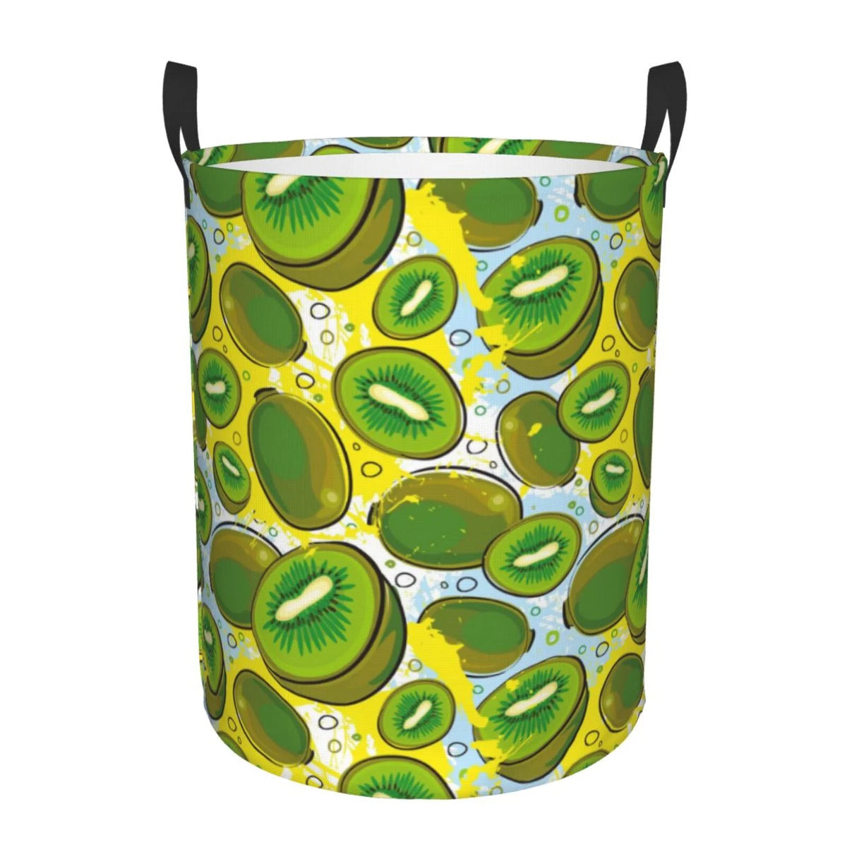 Round Laundry Hamper with Handles Y2872