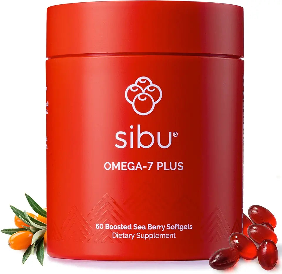 Omega-7 Softgels with Sea Buckthorn Oil and Vitamin D3 & Omega-3 DHA Q586