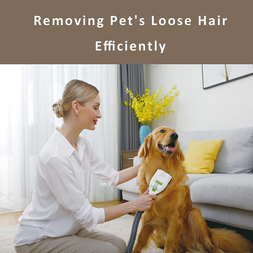 Cordless Pet Vacuum Cleaner with Grooming Brush U4790