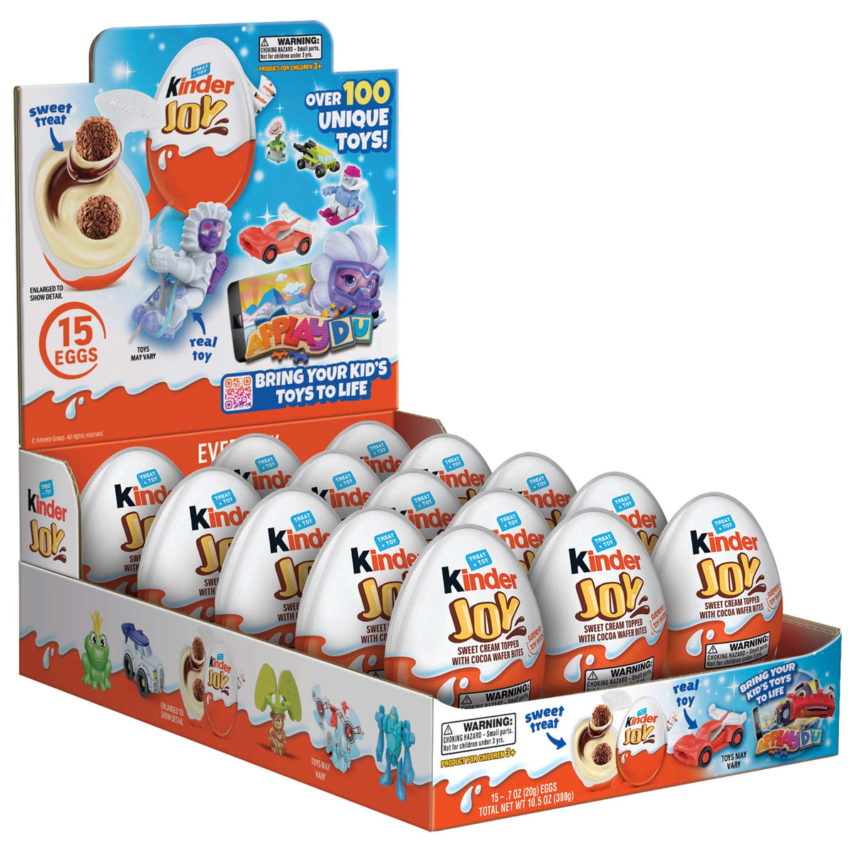 15 Eggs Kinder Joy with Toy Inside Z2250