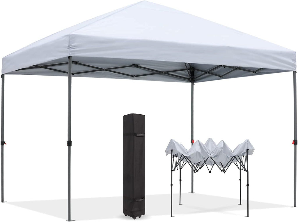 10x10FT Pop Up Canopy Tent with Carrying Bag V750