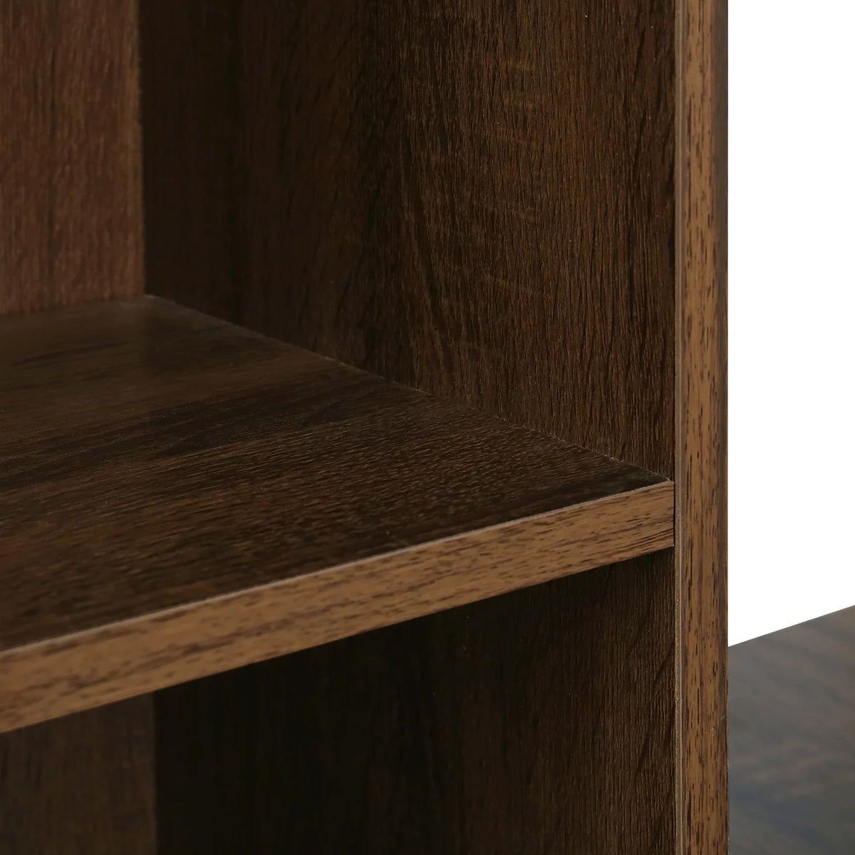 2 in 1 Computer Desk L-Shape Desktop with Shelves S91532
