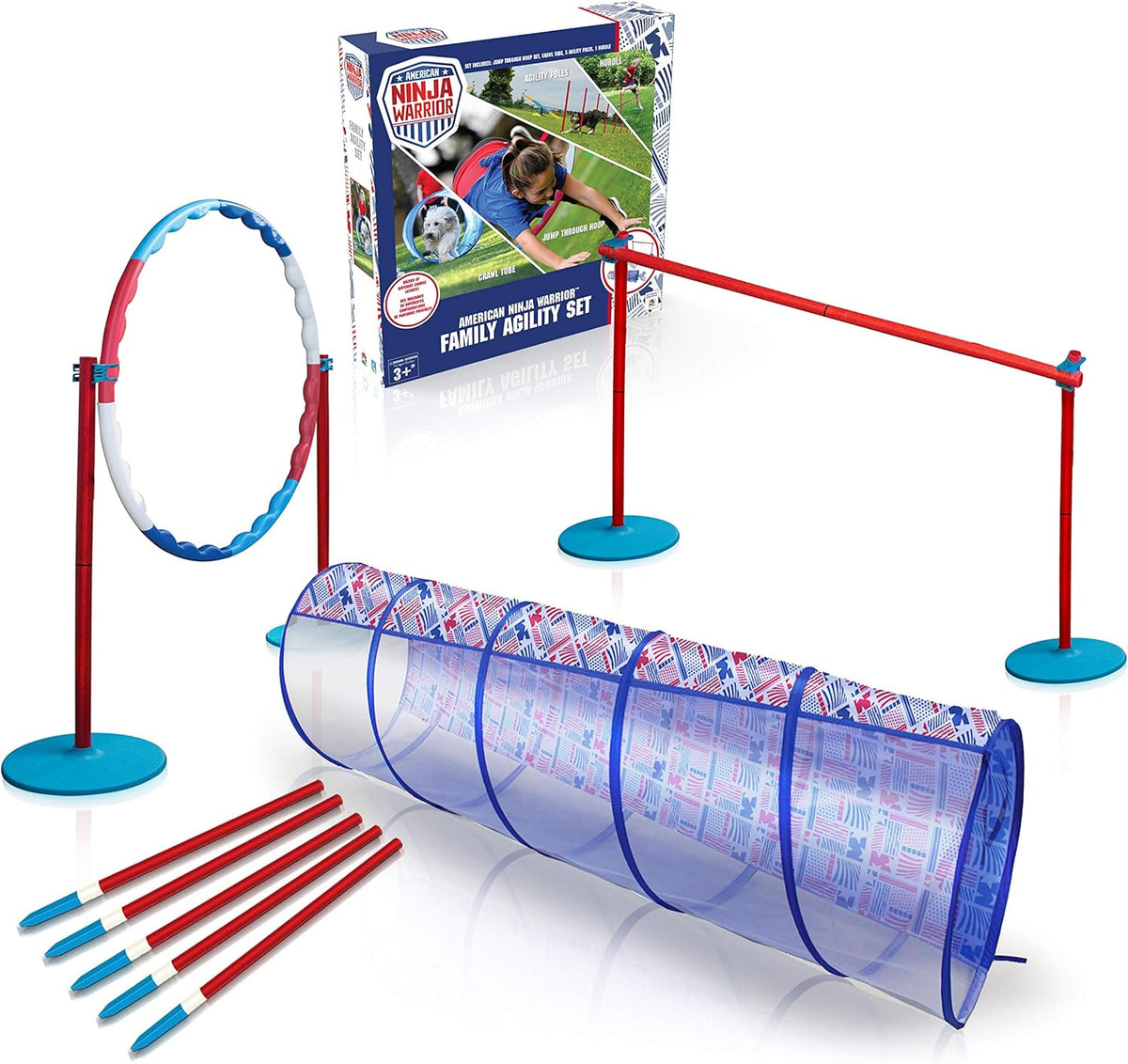 Family Agility Obstacle Race Course B42455