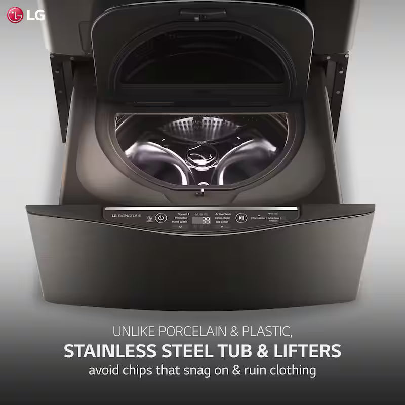 Black Stainless Steel Pedestal Washer Q6873