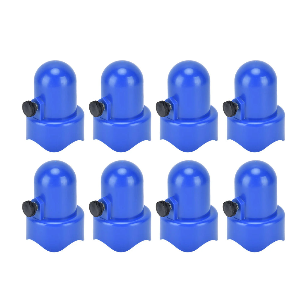 Blue Trampoline Enclosure Pole Cap with Screw W8013