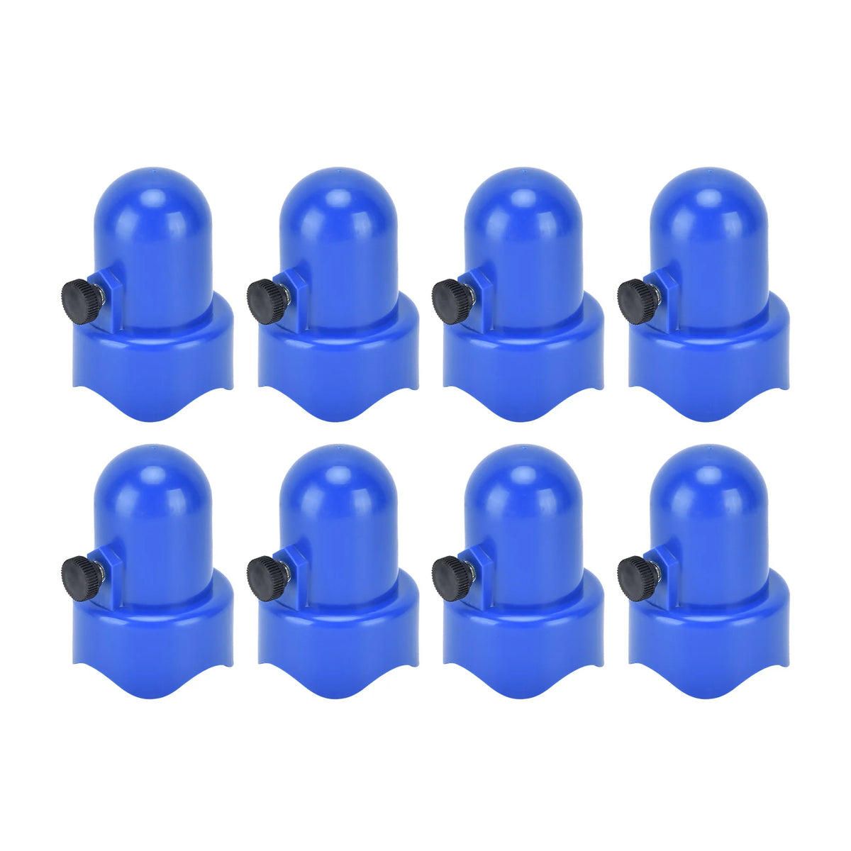 Blue Trampoline Enclosure Pole Cap with Screw W8013