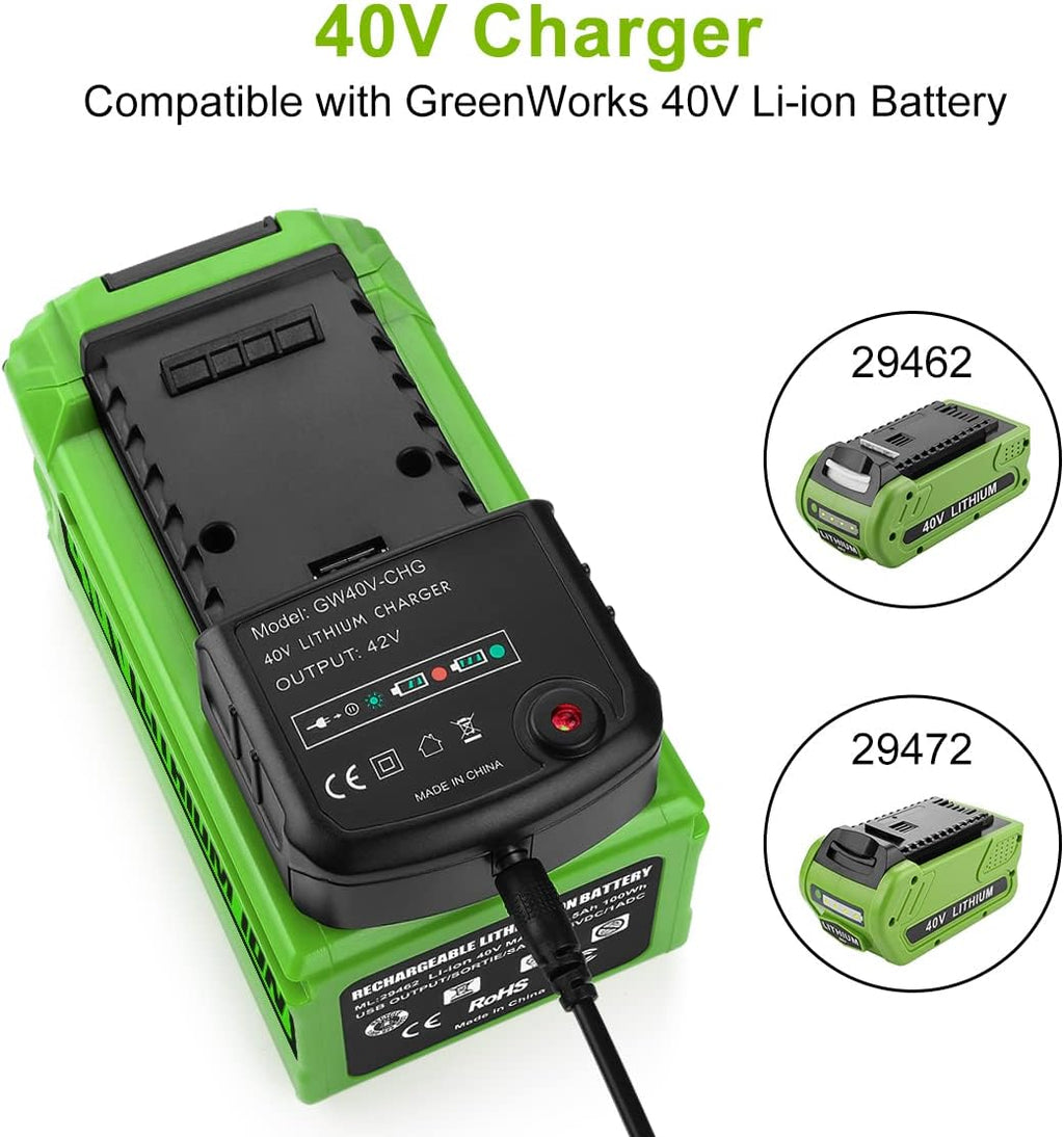 40V Lithium Ion Battery Pack of 2 M770232
