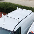 White Steel Ladder Roof Rack D974