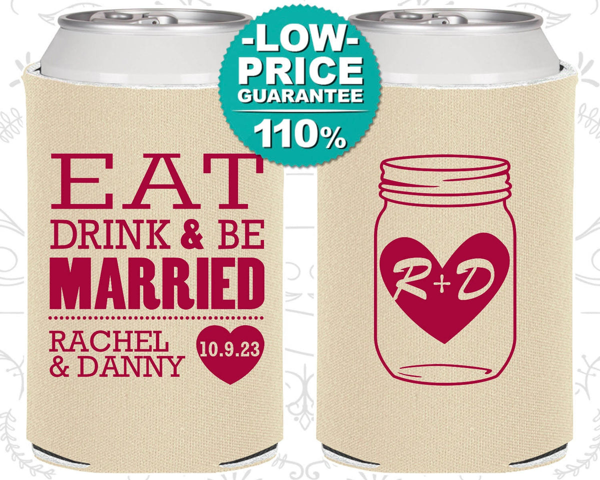 Wedding Favor Can Coolers M19922