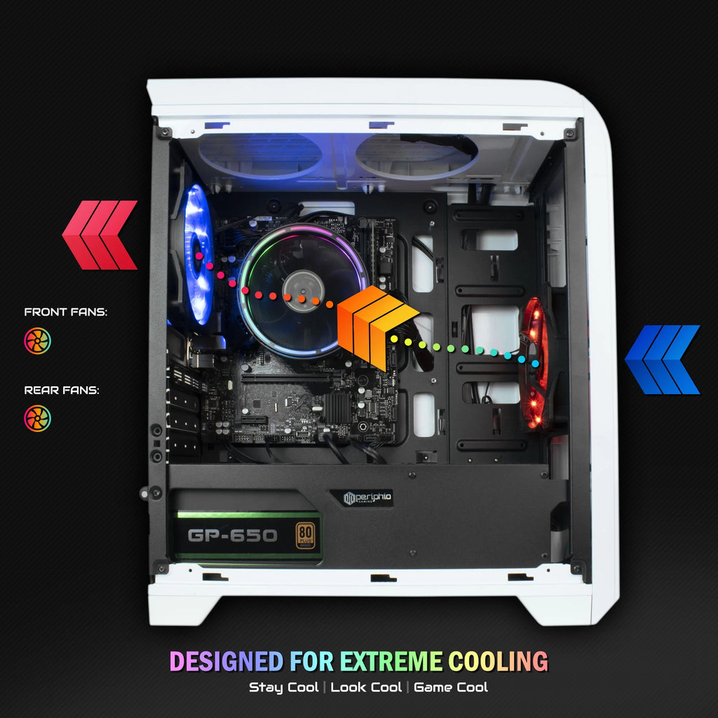 AMD Athlon 3000G Gaming Desktop with 500GB SSD and 16GB DDR4 RAM V106795