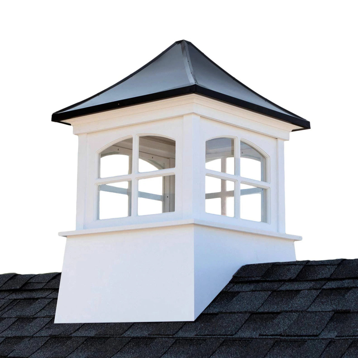 26 inch Black Aluminum Cupola H981