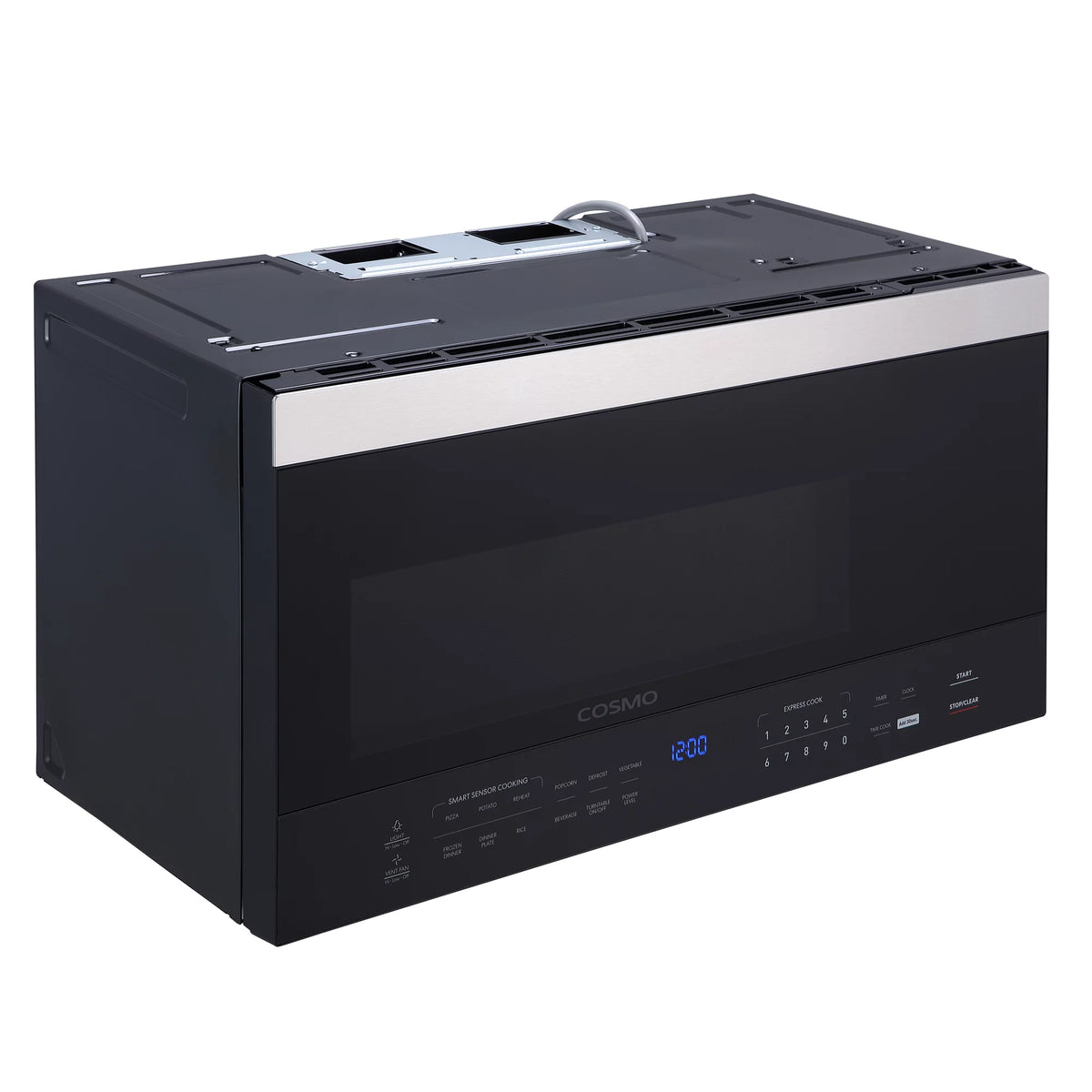 2 Piece Kitchen Appliance Package with 30" Over the Range Microwave & 30" Freestanding Electric Range I414795