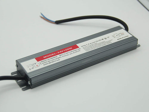 100W Waterproof IP68 LED Driver 110V-265V AC to 24V DC Power Supply Pack of 2 X3512