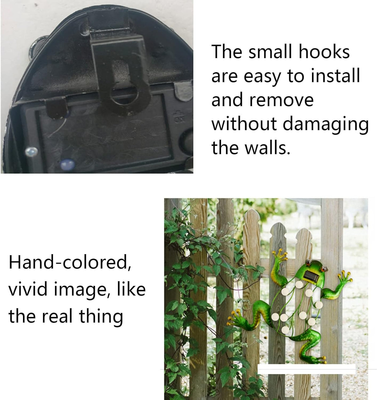 Solar Metal Butterfly Garden Wall Art with Solar Light R738077