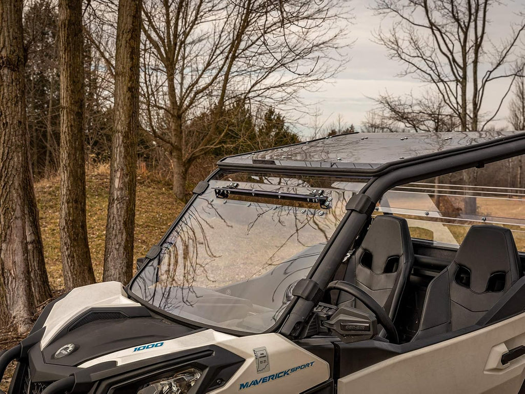 Heavy Duty Scratch Resistant Vented Full Windshield M832