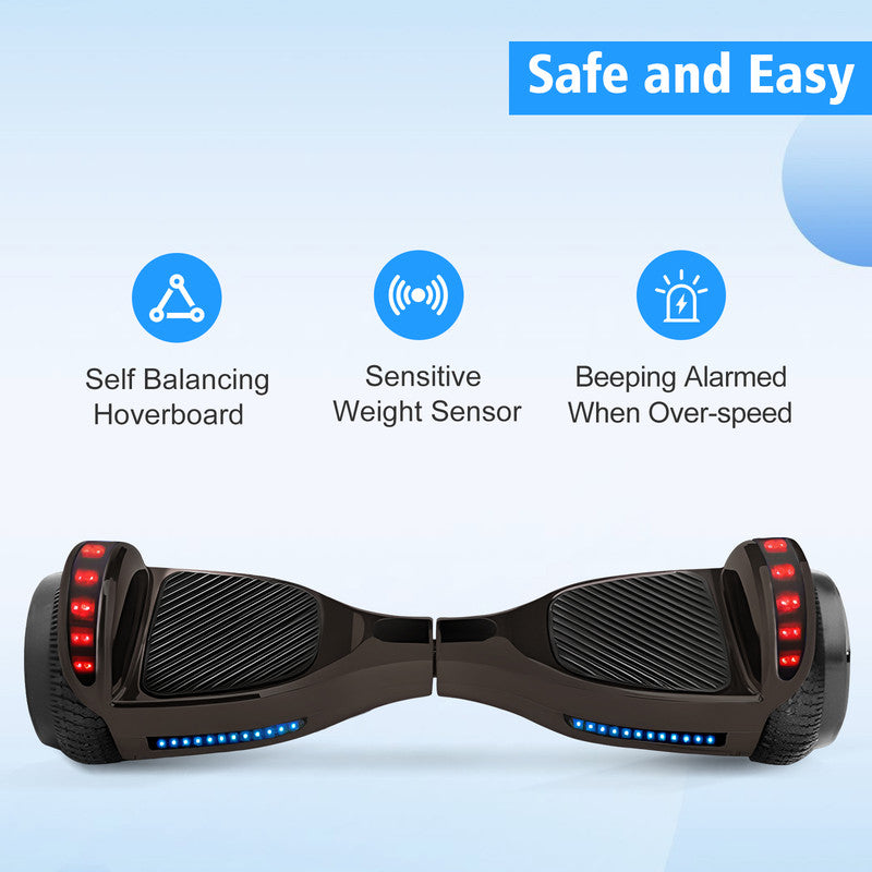 6.5" Two Wheel Self Balancing Scooter with LED Lights N9529