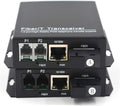 Telephone Fiber Optic Extenders, 2 Ports PCM Voice with 10/100Mbps Ethernet Over Optical Fiber S315304