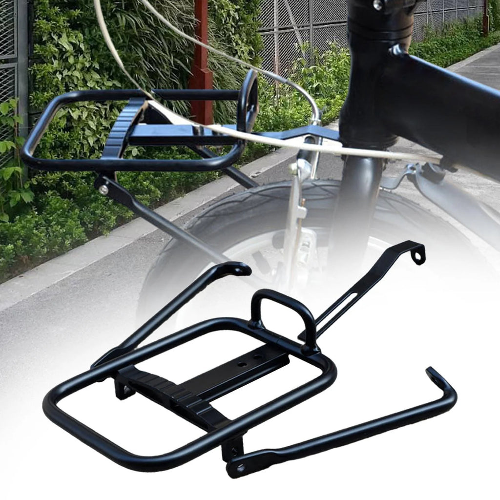 Black Bicycle Cargo Rack Y76431