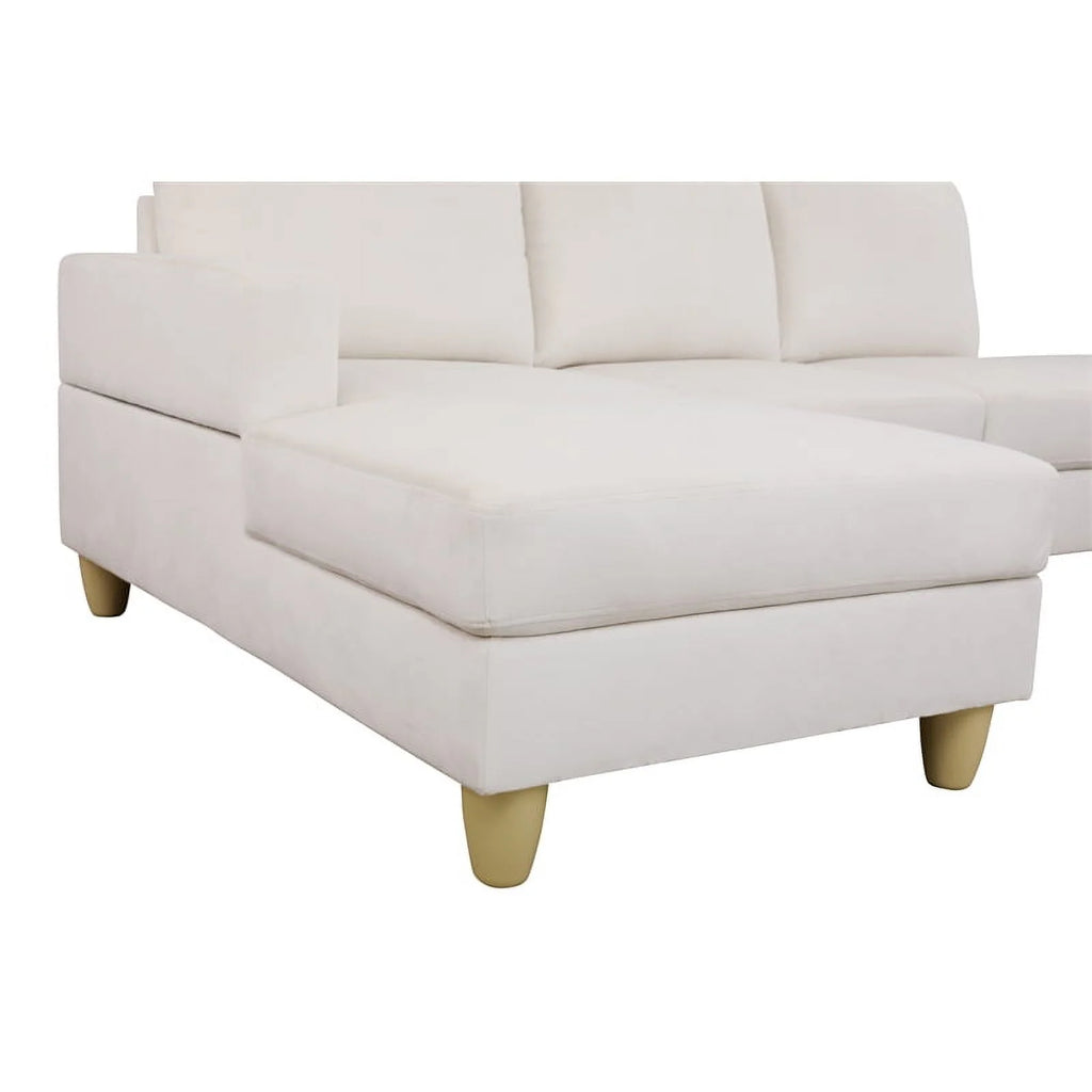 Cream White Sectional Sofa Y356