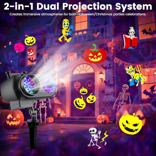 Halloween Christmas LED Projector Lights 15W Waterproof Z319774
