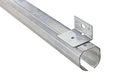 Galvanized Face-Mount Round Rail S876054