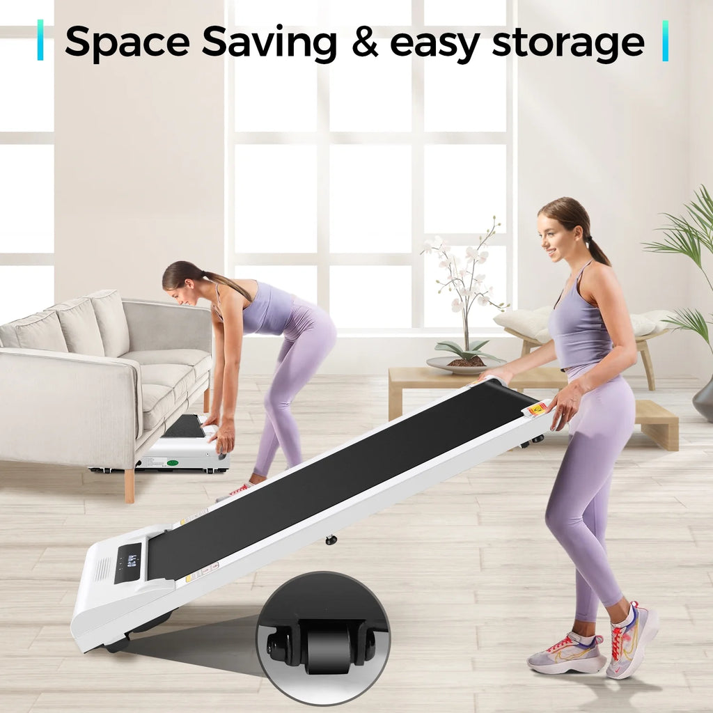 2.5HP Slim Compact Under Desk Treadmill with LED Display S70838
