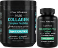 Multi Collagen Peptides Powder + Chlorophyll Complex Capsules Z290949