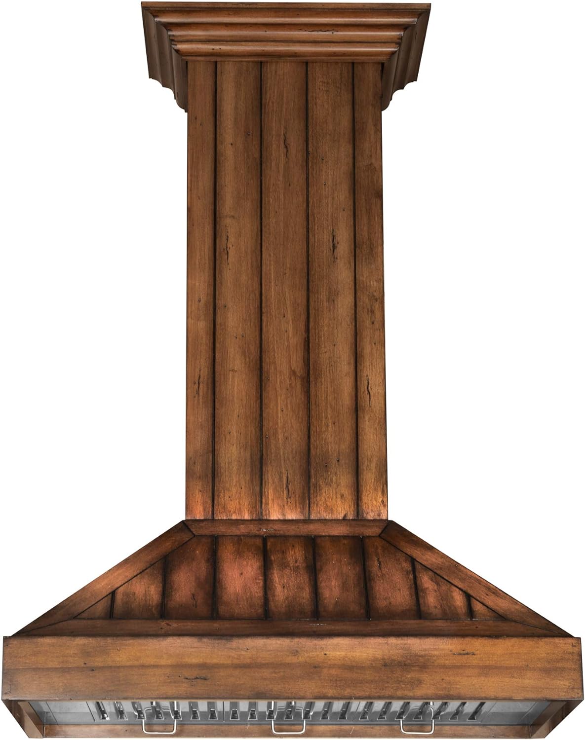 36 in. Wooden Wall Mount Range Hood with Motor F5734