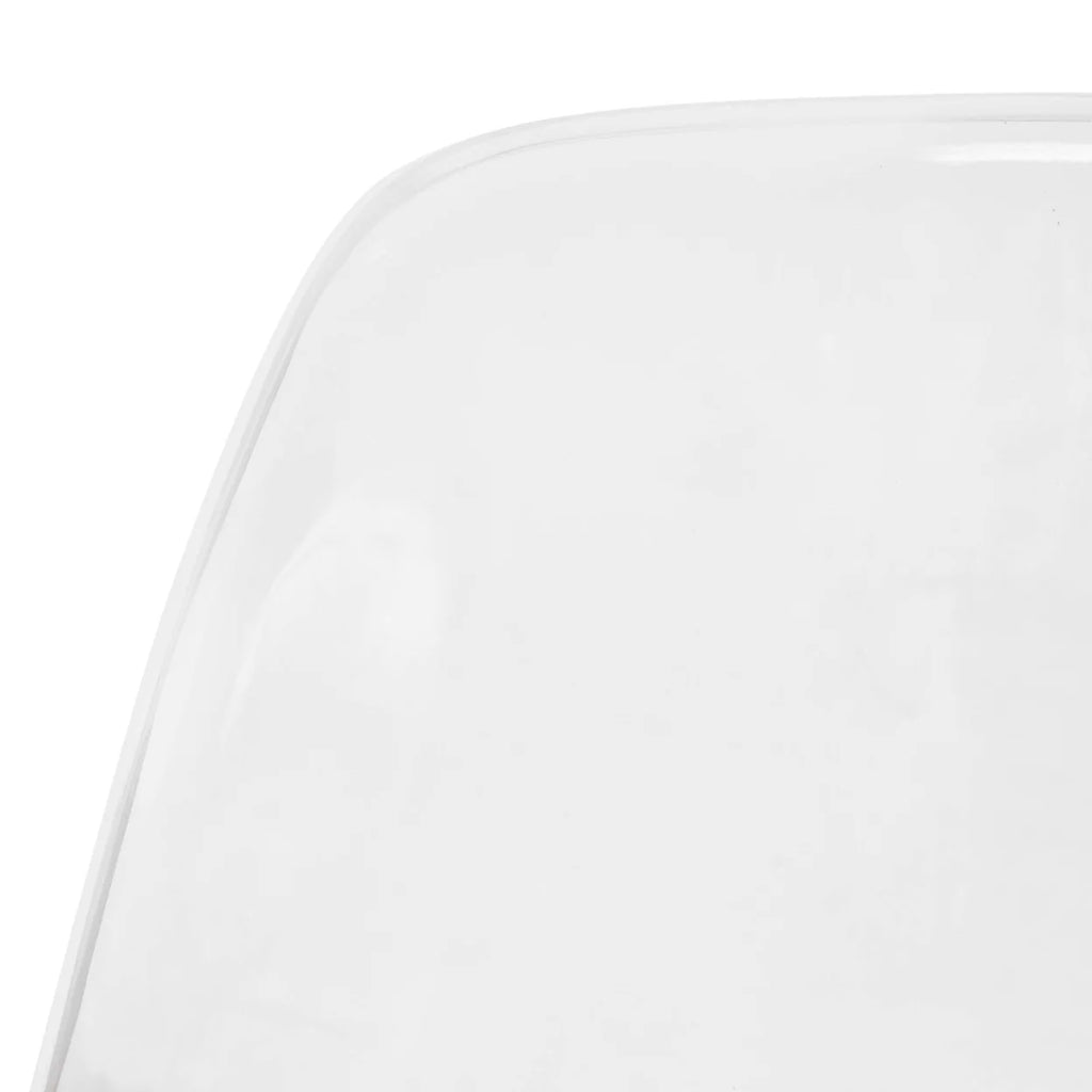 Clear Molded Side Chair Set of 2 Y35389