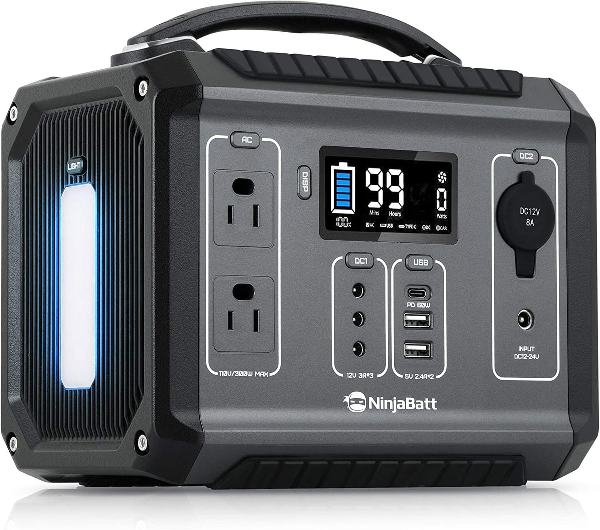 500W Portable Power Station with 560Wh Battery J9395