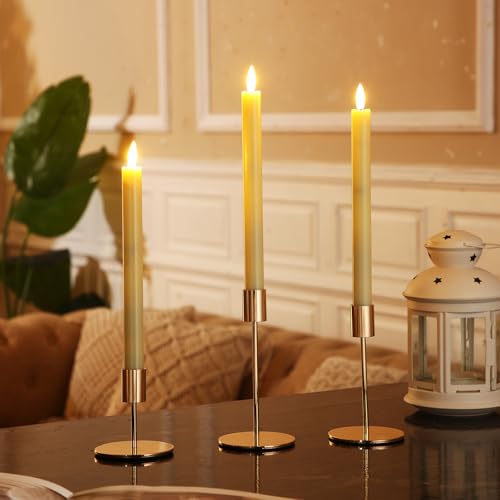 36 Pcs Matte Black Metal Candle Holders D744