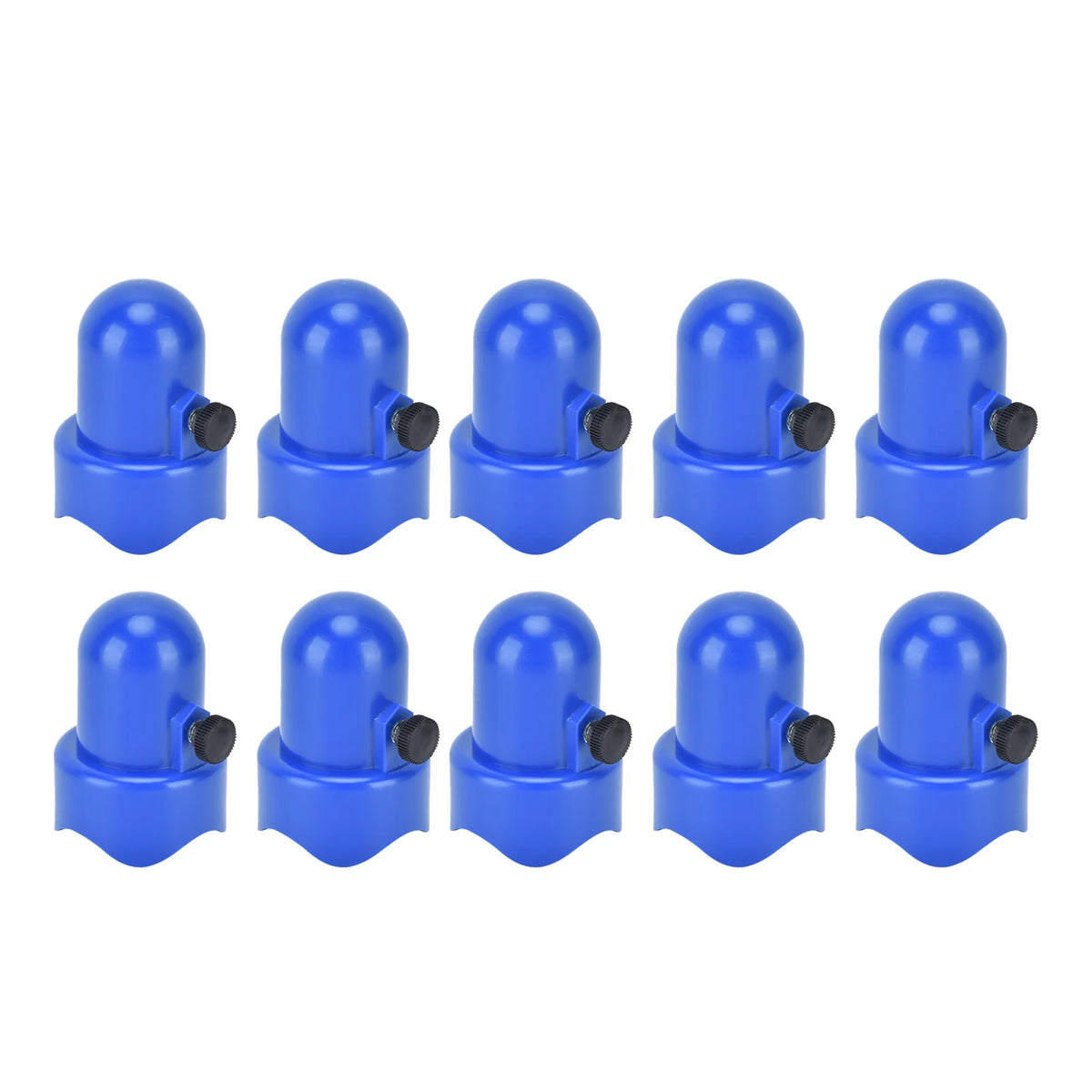 Blue Trampoline Enclosure Pole Cap with Screw W8013