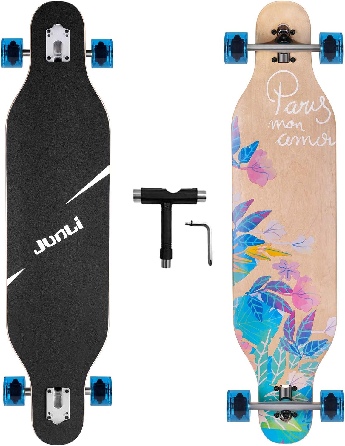 41 Inch Freeride Skateboard Longboard Complete Skateboard Cruiser T2118