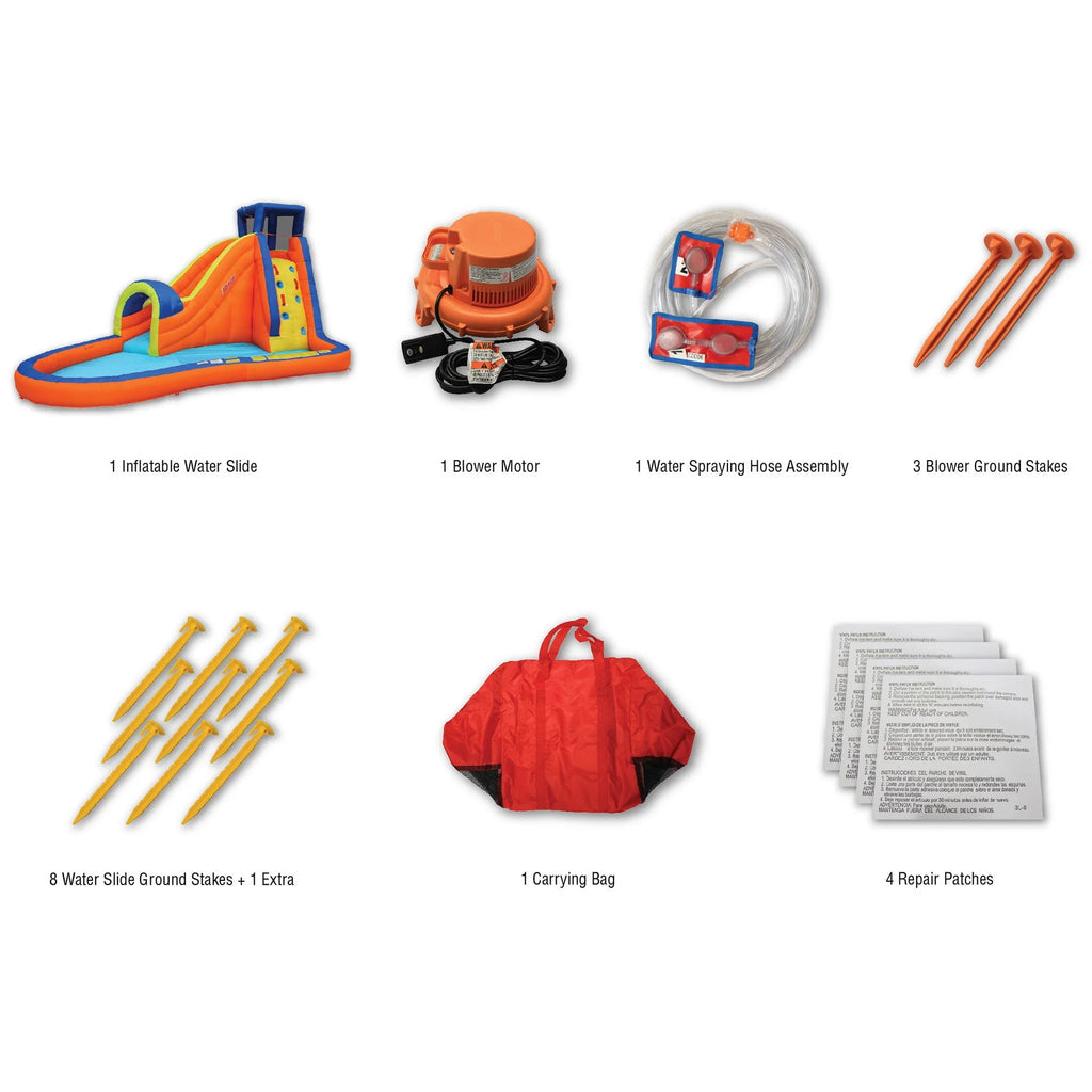 Inflatable Outdoor Water Slide Splash Toy G356
