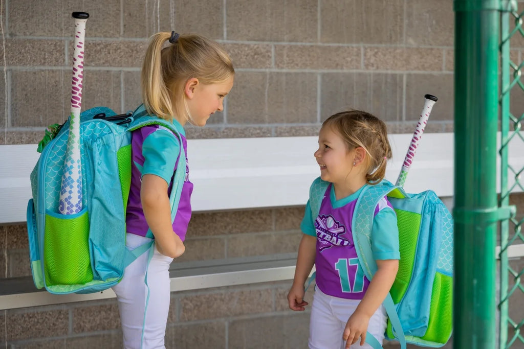 Aqua Purple Pink Fast-Pitch Bat 27 inch W345837
