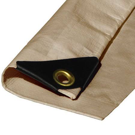 12 Mil 3 Ply Coated Poly Tarp Canopy, 12' L226360