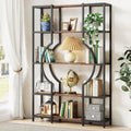 5-Tier Wooden Bookshelf and Bookcase with 12 Open Shelves N568979