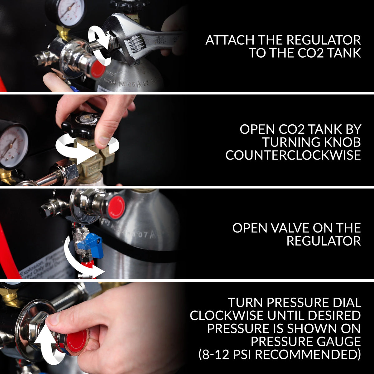 4.9 Cu. Ft. Black Stainless Steel Kegerator Draft Beer Dispenser I801391
