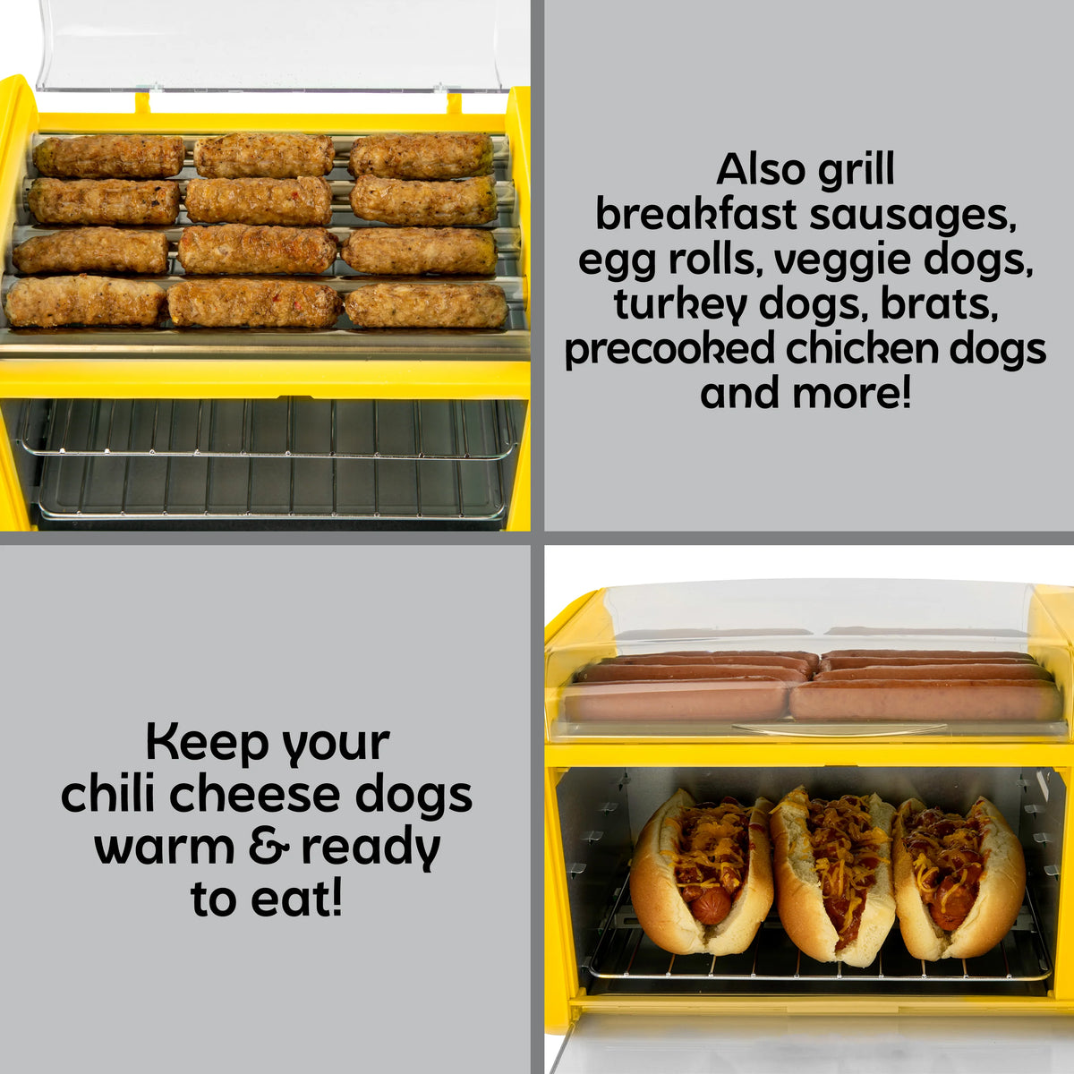 Hot Dog Roller & Bun Warmer Z587718