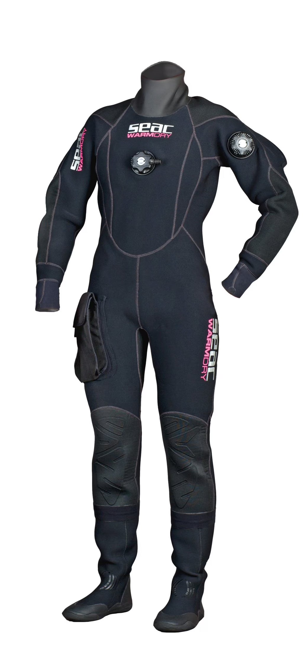 Black X-Large 4mm Neoprene Drysuit E791152