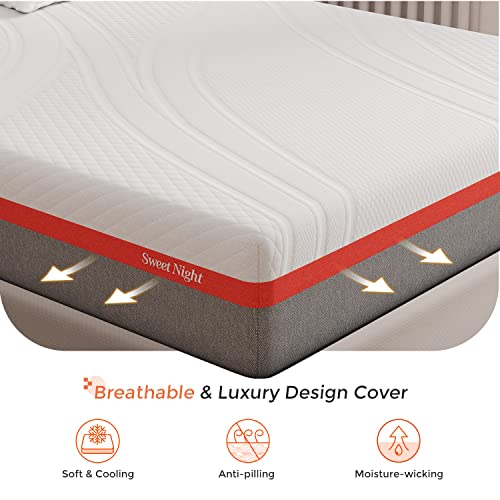 King Size 10 Inch Cooling Gel Memory Foam Mattress I192593